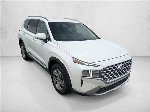 Quartz White 2021 Hyundai SANTA FE SEL 2.4