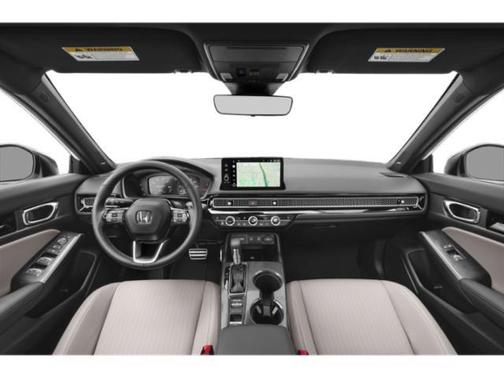 Platinum White Pearl 2026 Honda Civic Hybrid Sport Touring