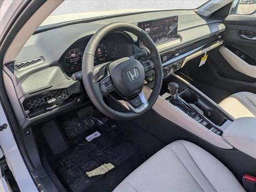 Platinum White Pearl 2026 Honda Accord Hybrid Touring