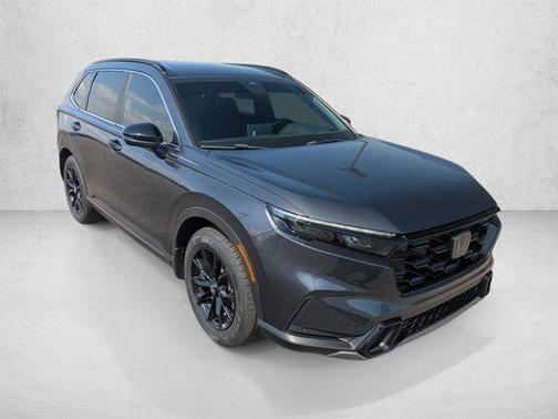Gray 2024 Honda CR-V Hybrid Sport FWD