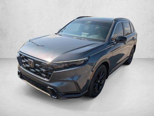 Gray 2024 Honda CR-V Hybrid Sport FWD