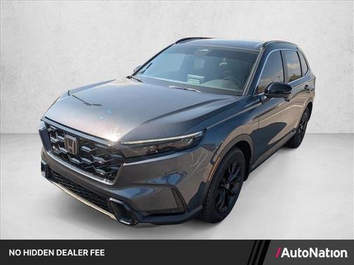 Gray 2024 Honda CR-V Hybrid Sport FWD
