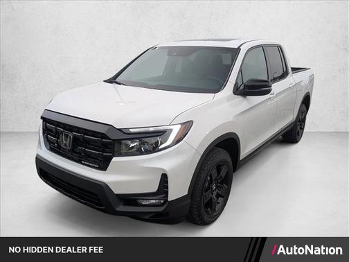 Platinum White Pearl 2026 Honda Ridgeline Black
