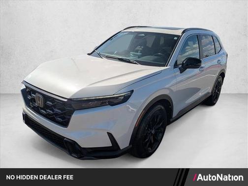 Platinum White Pearl 2024 Honda CR-V Hybrid Sport FWD