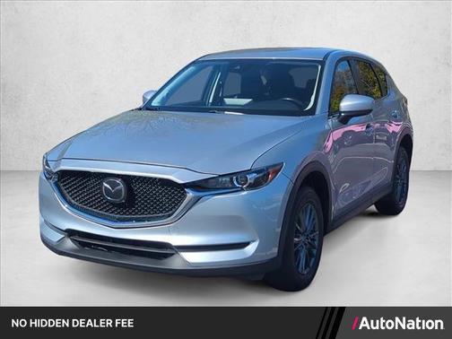 Sonic Silver Metallic 2021 Mazda CX-5 Touring