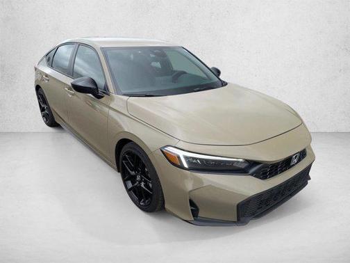 Sand Dune Pearl 2025 Honda Civic Sport