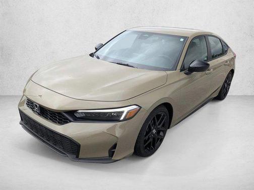 Sand Dune Pearl 2025 Honda Civic Sport