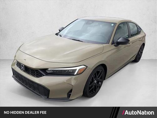Sand Dune Pearl 2025 Honda Civic Sport
