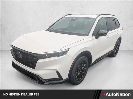 Platinum White Pearl 2026 Honda CR-V Hybrid Sport FWD