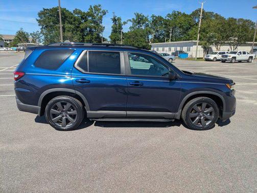 Obsidian Blue Pearl 2023 Honda Pilot AWD Sport