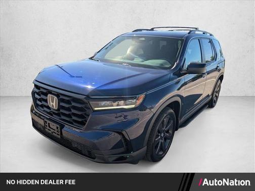 Obsidian Blue Pearl 2023 Honda Pilot AWD Sport