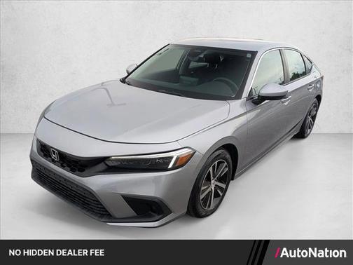 Lunar Silver Metallic 2023 Honda Civic LX