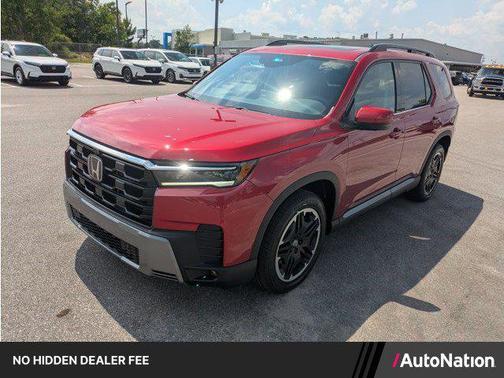 Radiant Red Metallic II 2026 Honda Pilot Touring 8-Passenger