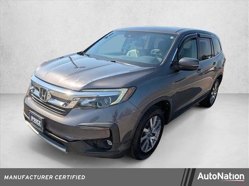 Modern Steel Metallic 2021 Honda Pilot 2WD EX-L