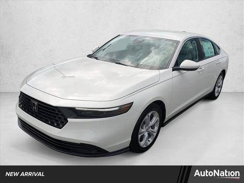 Platinum White Pearl 2026 Honda Accord LX 1.5T