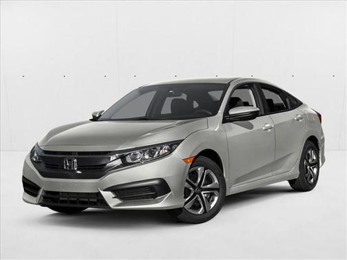 Blue 2016 Honda Civic LX