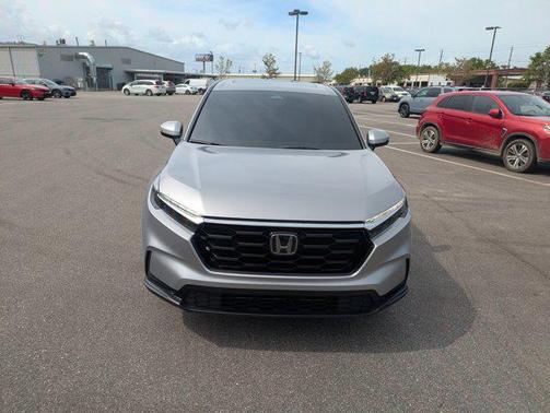 Lunar Silver Metallic 2024 Honda CR-V EX 2WD