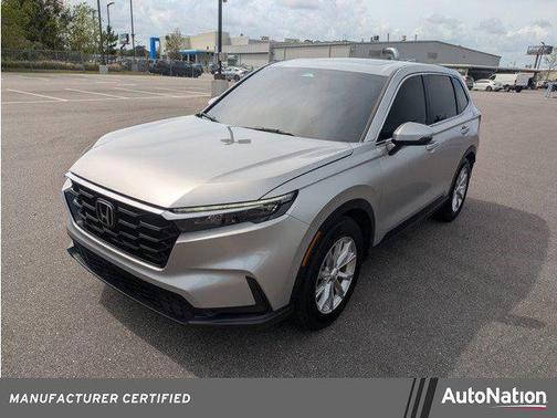 Lunar Silver Metallic 2024 Honda CR-V EX 2WD