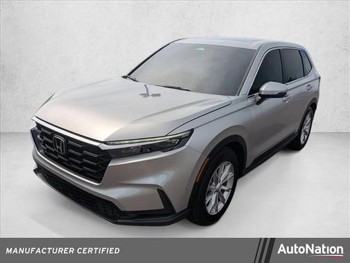 Lunar Silver Metallic 2024 Honda CR-V EX 2WD