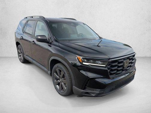 Crystal Black Pearl 2023 Honda Pilot AWD Sport