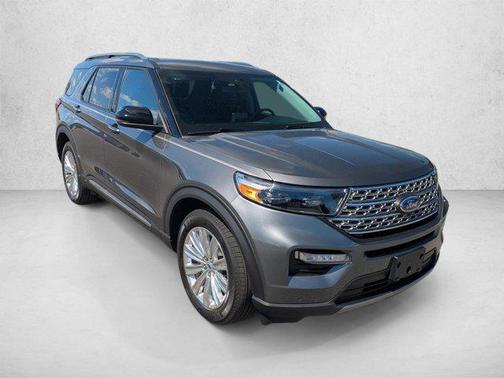 Carbonized Gray Metallic 2023 Ford Explorer Limited
