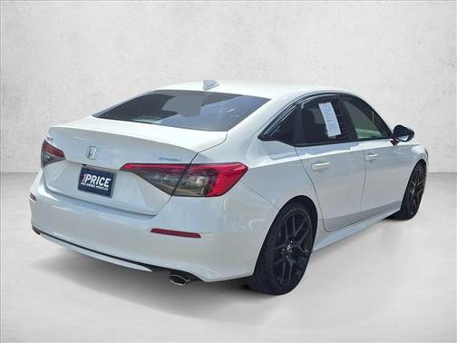 Platinum White Pearl 2022 Honda Civic Sport