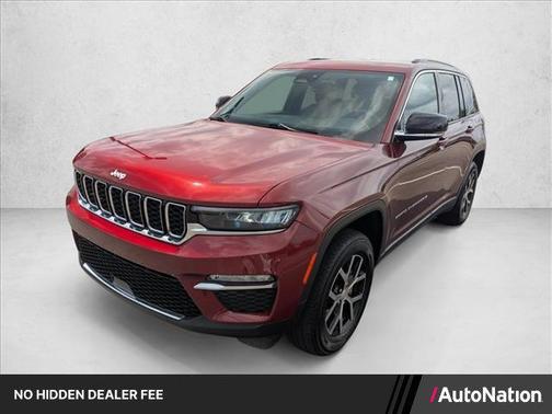 Velvet Red Pearlcoat 2024 Jeep Grand Cherokee Limited