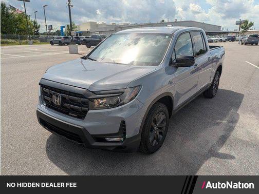 Sonic Gray Pearl 2025 Honda Ridgeline Sport