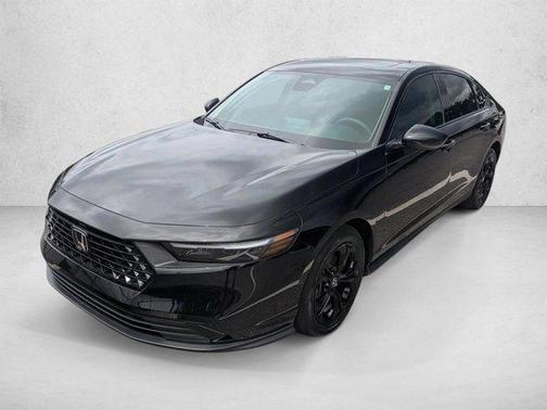 Crystal Black Pearl 2025 Honda Accord SE