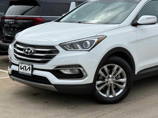 Frost White Pearl 2017 Hyundai Santa Fe Sport 2.0L Turbo