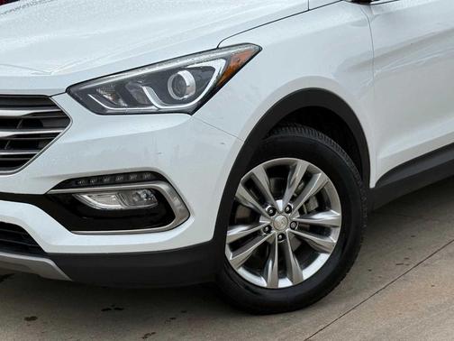 Frost White Pearl 2017 Hyundai Santa Fe Sport 2.0L Turbo