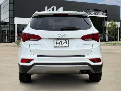 Frost White Pearl 2017 Hyundai Santa Fe Sport 2.0L Turbo