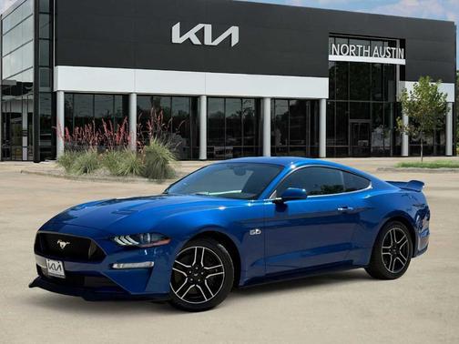 Lightning Blue Metallic 2018 Ford Mustang GT