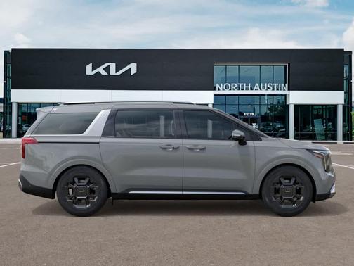Silver 2026 Kia Carnival Hybrid SX
