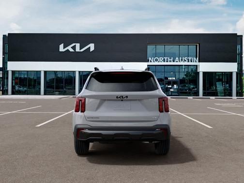 Wolf Gray 2026 Kia Sorento X-Line SX