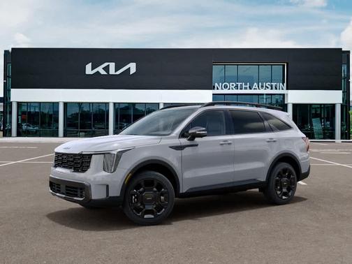Wolf Gray 2026 Kia Sorento X-Line SX