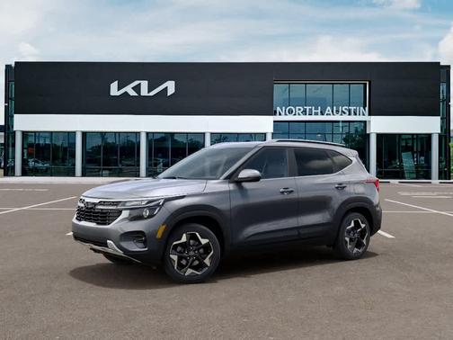 Steel Gray 2026 Kia Seltos EX
