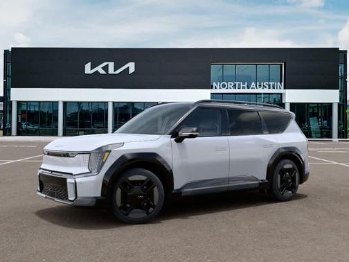 White 2026 Kia EV9 GT-Line