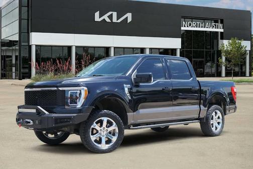 Agate Black 2022 Ford F-150 Lariat