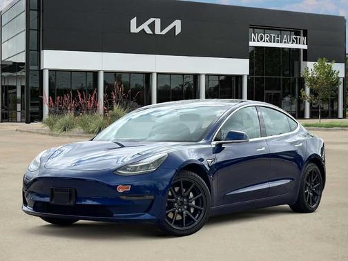 Blue 2020 Tesla Model 3 Long Range