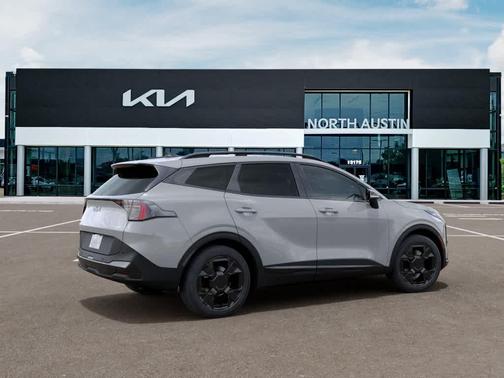 Wolf Gray 2026 Kia Sportage Hybrid X-Line