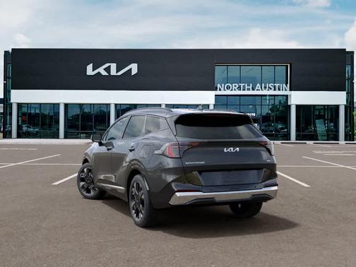 Gravity Gray 2026 Kia Sportage Hybrid SX-Prestige