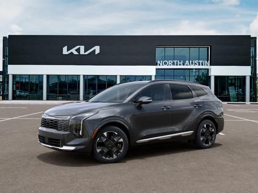 Gravity Gray 2026 Kia Sportage Hybrid SX-Prestige