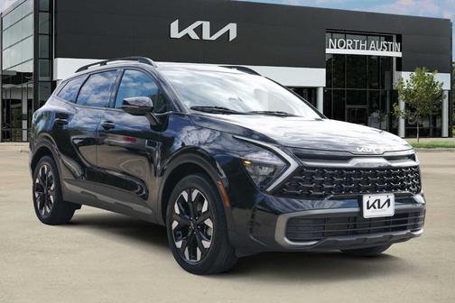 Black 2023 Kia Sportage X-Line