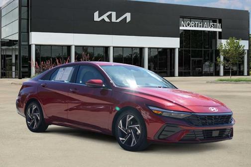 Red 2024 Hyundai ELANTRA Limited