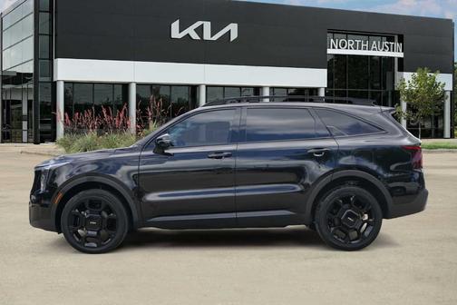 Ebony Black 2024 Kia Sorento X-Line EX
