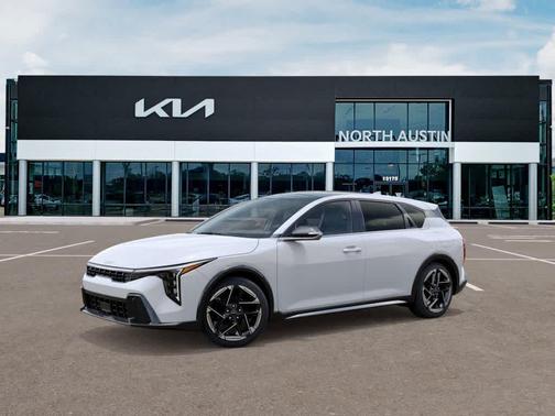 White 2026 Kia K4 GT-LINE