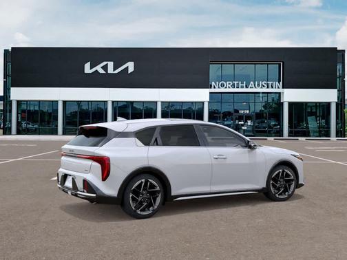 White 2026 Kia K4 GT-LINE