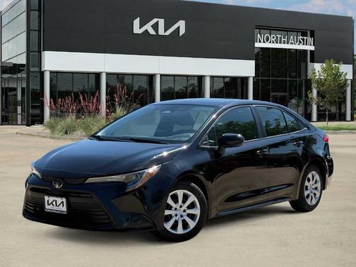 Midnight Black Metallic 2023 Toyota Corolla LE