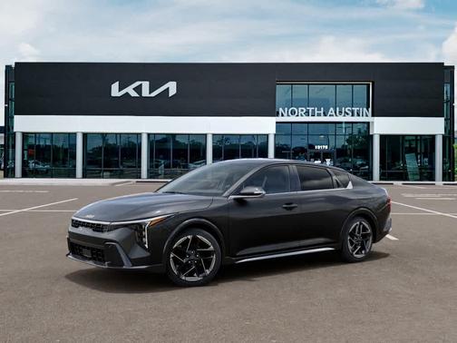 Gray 2026 Kia K4 GT-LINE